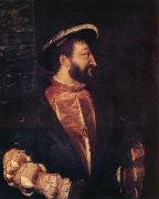 TIZIANO Vecellio Francois ler,roi de France oil painting